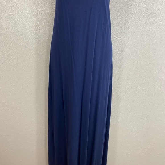 Michael Stars navy twist back maxi dress M - Picture 5 of 6